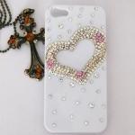 3d Bling Crystal Big Love Style Diamond Iphone 5..